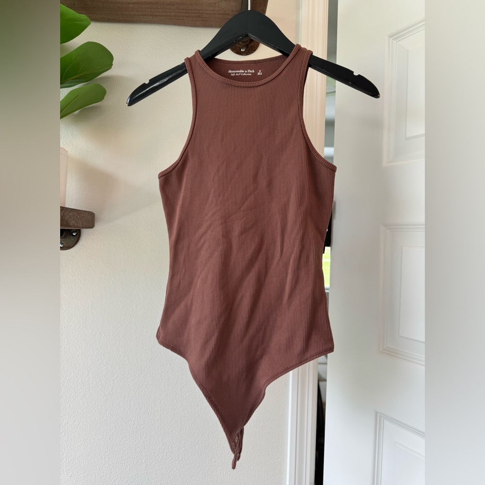 Abercrombie & Fitch seamless ribbed bodysuit